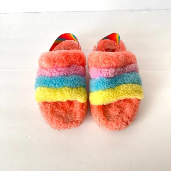 UGG Fluff Yeah Platform Slides/Slippers shoes - Picture 3 of 7